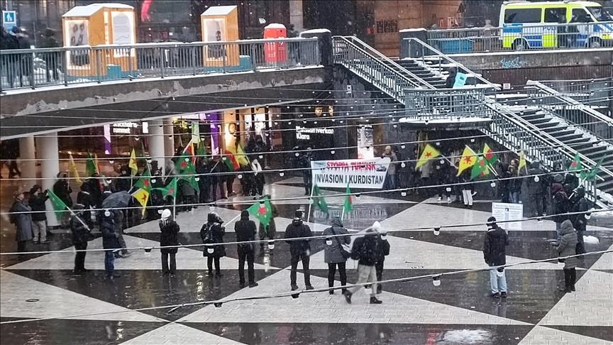 Suède : Manifestation des partisans du groupe terroriste PKK à Stockholm
