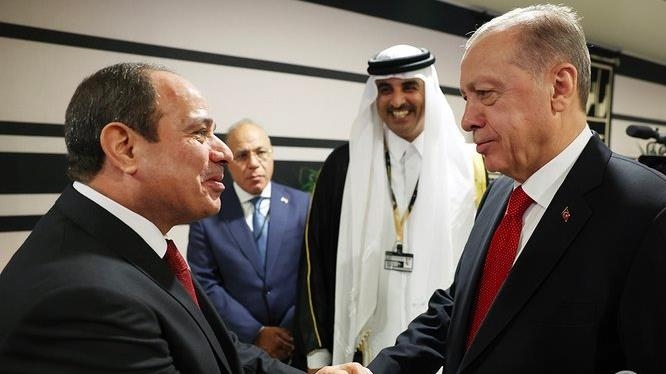 Sisi - Erdogan meeting start to develop bilateral ties, Egypt says