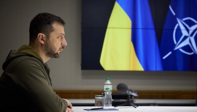 Зеленский вновь призвал поддержать вступление Украины в НАТО