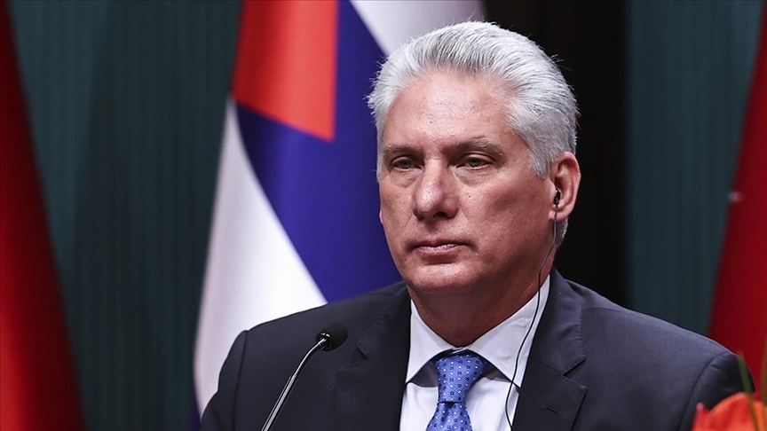 Le président de Cuba, Miguel Diaz-Canel, en visite officielle en Türkiye