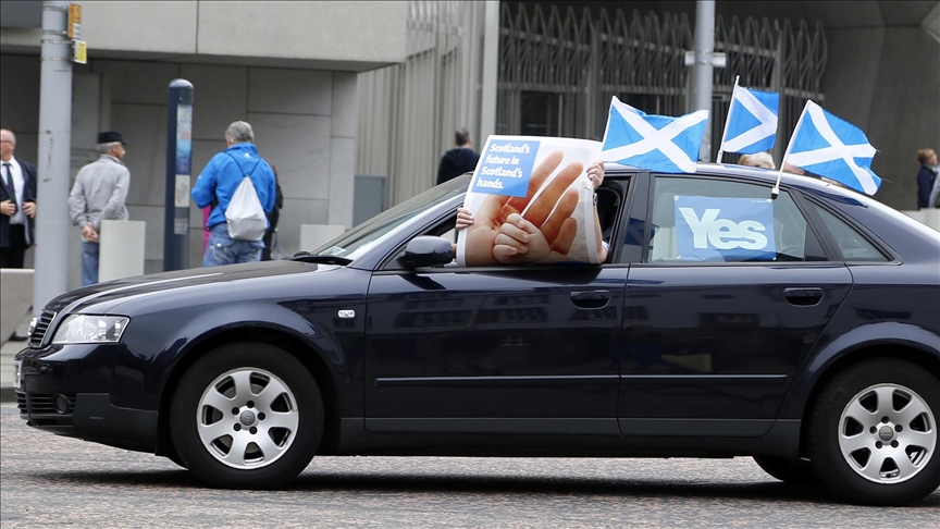 Scots Take To The Streets After UK Supreme Court Decision Blocking ...