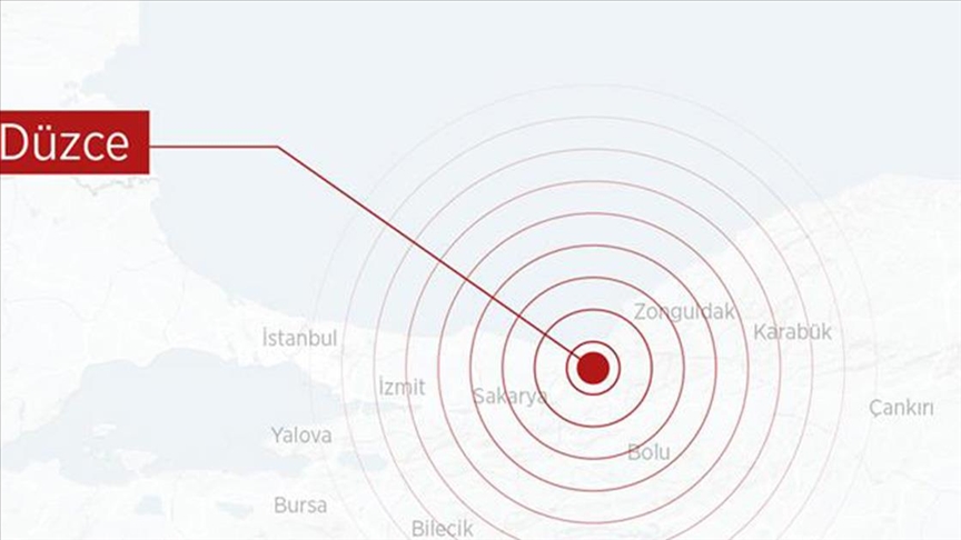 Kandilli Rasathanesi: Depremin odak derinliği yaklaşık 6,5 kilometre civarında olup sığ odaklı bir depremdir