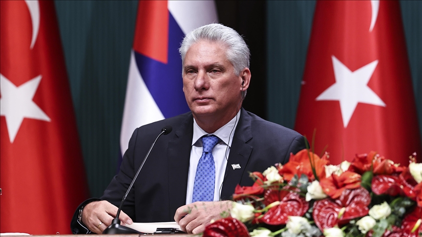 Küba Devlet Başkanı Bermudez: Türkiye ile iş birliğini çok daha çeşitlendirme konusunda mutabık kaldık