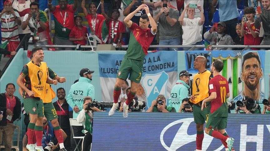 Portugal gana 3-2 frente a Ghana y Ronaldo hace historia al ser el primero en anotar en cinco mundiales