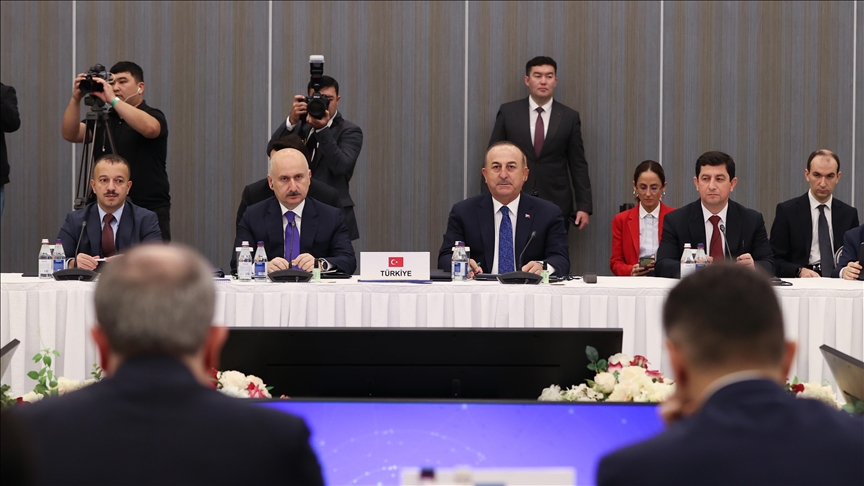 Dışişleri Bakanı Çavuşoğlu: Orta Koridor’da 2022’de taşınan kargo hacminin 2021’in 6 katı olması bekleniyor