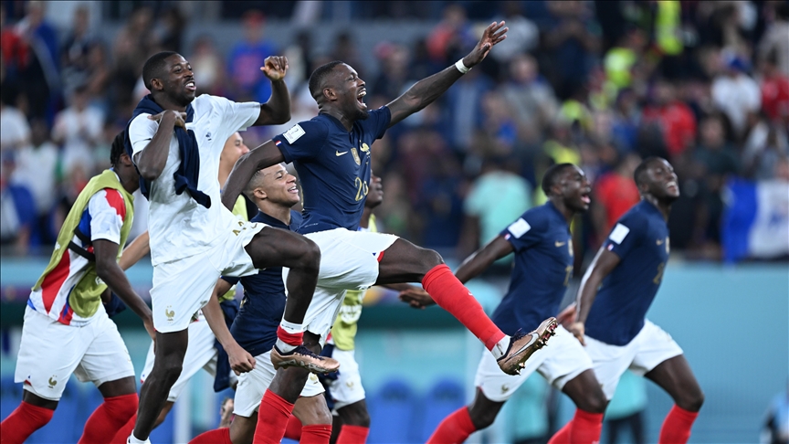 France become first team to qualify for World Cup round of 16