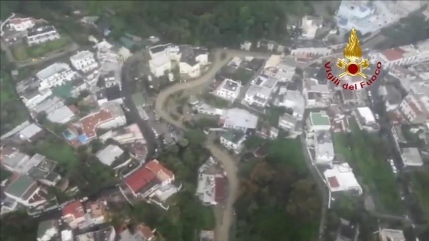 Italie: un glissement de terrain fait 8 morts dans l'île d'Ischia 