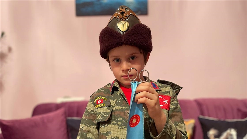 Konyalı küçük Seyit Alp, Cumhurbaşkanı Erdoğan ile tanışma hayalini gerçekleştirdi 