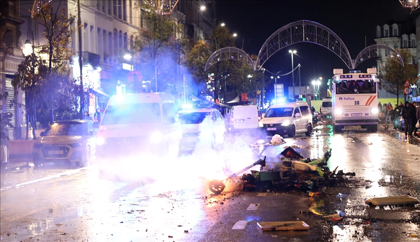 Mondial 2022 : Des incidents à Bruxelles après la victoire du Maroc
