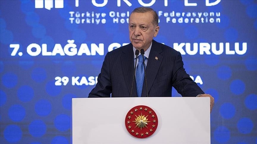 Türkiye seeing peak numbers in tourism: President