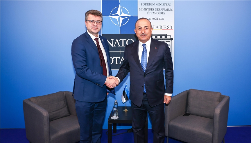 Înalți diplomați turci și estonieni discută despre extinderea NATO și războiul din Ucraina