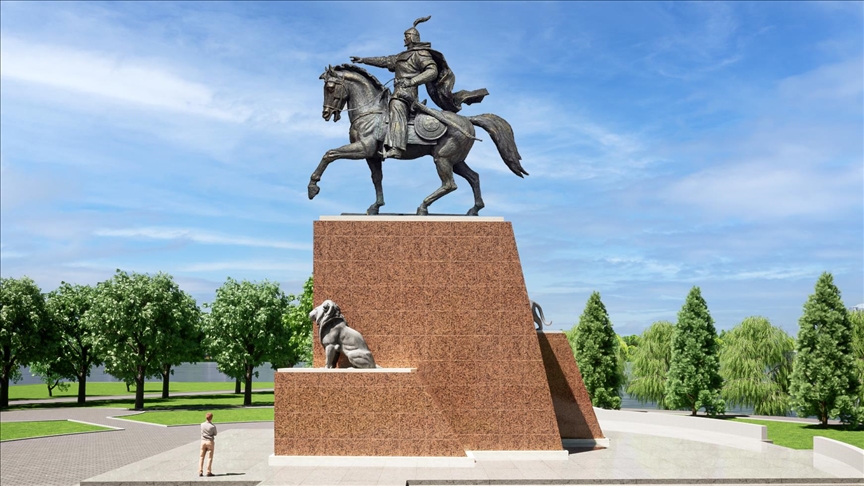 В Астане будет установлен памятник Манасу