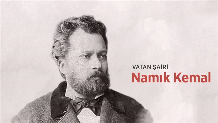 "Vatan şairi" Namık Kemal vefatının 134'üncü yılında anılıyor