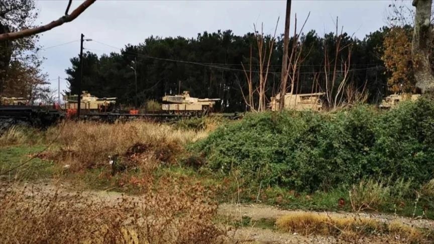 Grèce: déraillement d'un train transportant du matériel militaire américain à Alexandroúpolis 