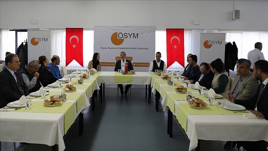 ÖSYM Başkanı Ersoy: Engellerinden bağımsız her adayın sahip olduğu bilgi ve becerilerin ölçülebilmesini amaçlıyoruz