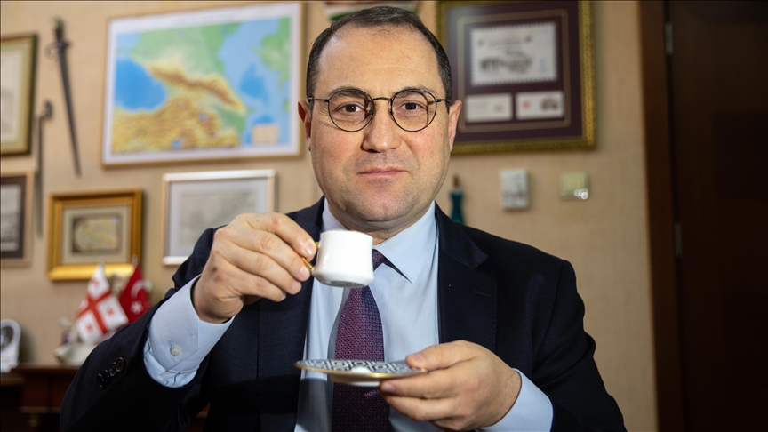 Georgian ambassador tells of his love for Turkish java on World Turkish Coffee Day