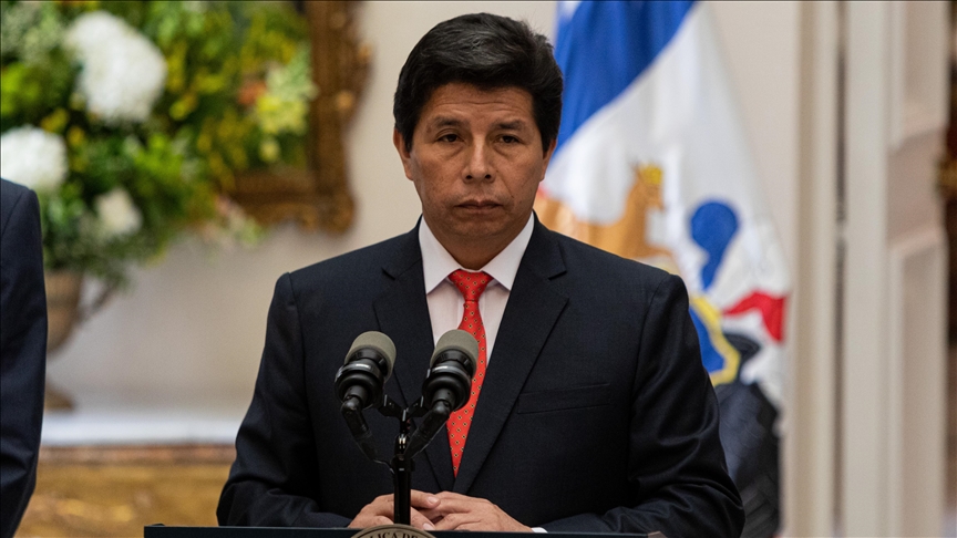President Pedro Castillo arrested after attempting to dissolve Congress in Peru
