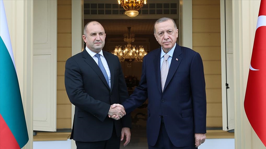Cumhurbaşkanı Erdoğan, Bulgaristan Cumhurbaşkanı Radev ile görüştü