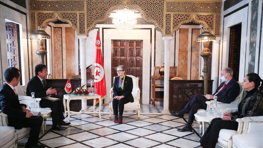 Tunisie: le développement des relations bilatérales au menu d'une rencontre entre Bouden et l'ambassadeur du Japon
