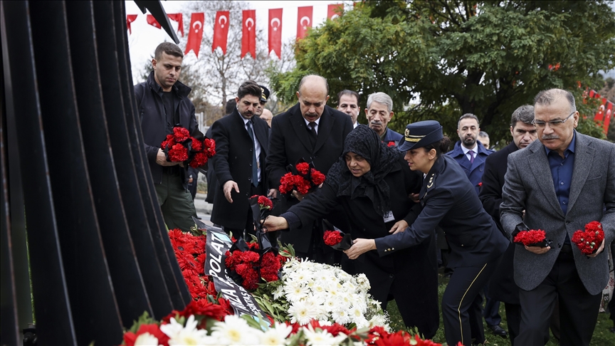 Beşiktaş'taki terör saldırısında şehit olanlar anıldı 