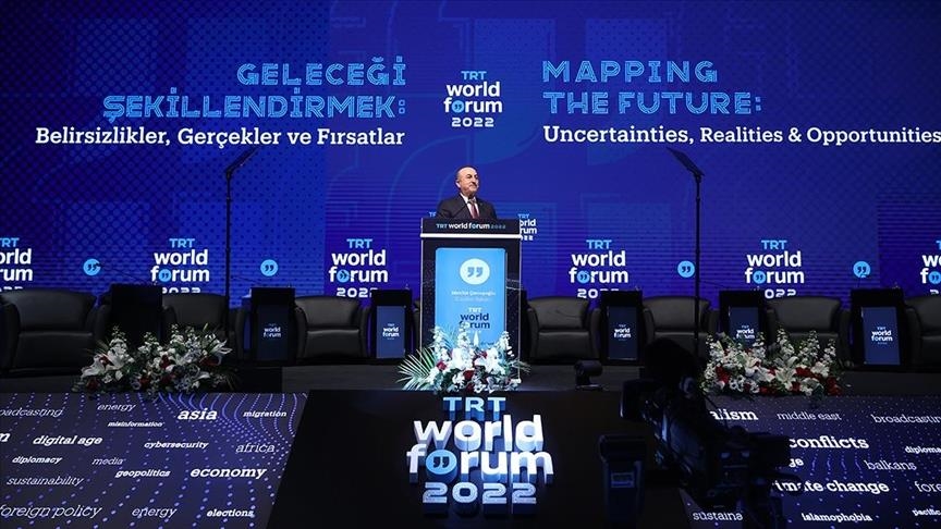 Чавушоглу рассказал на TRT World Forum 2022 о видении путей решения конфликтов