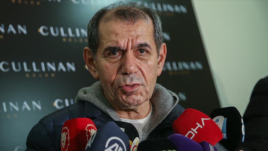 Galatasaray Kulübü Başkanı Özbek, genç futbolcuların performansından memnun