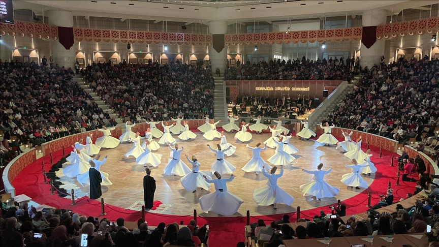 مراسم بزرگداشت مولانا در قونیه
