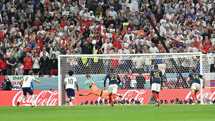 İngiltere'nin penaltı kabusu Katar'da da bitmedi