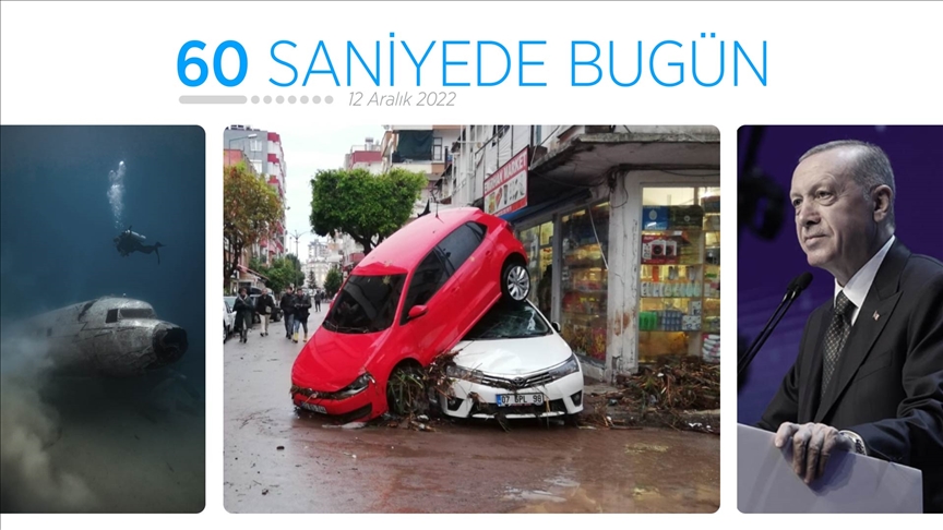 60 saniyede bugün (12 Aralık 2022)