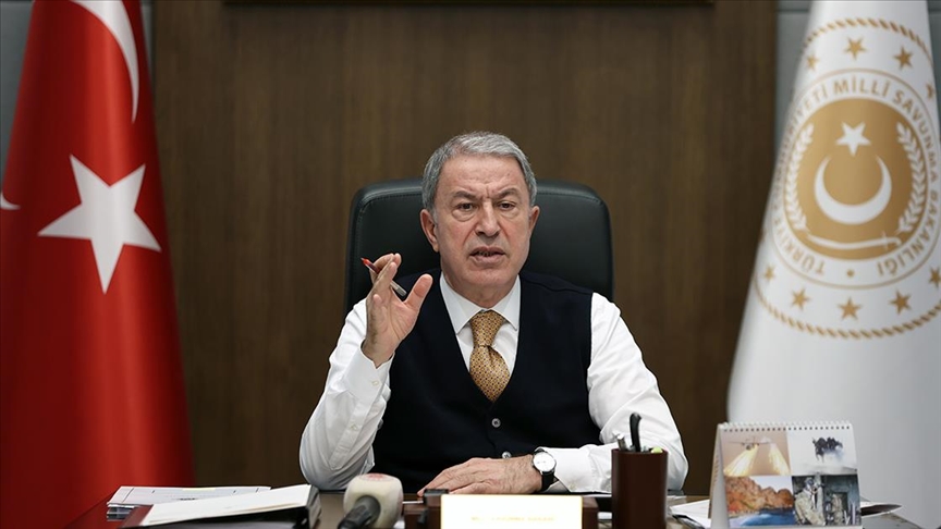Milli Savunma Bakanı Akar'dan Yunanistan tepkisi: Herhangi bir oldubittiye müsaade etmemiz asla mümkün değil