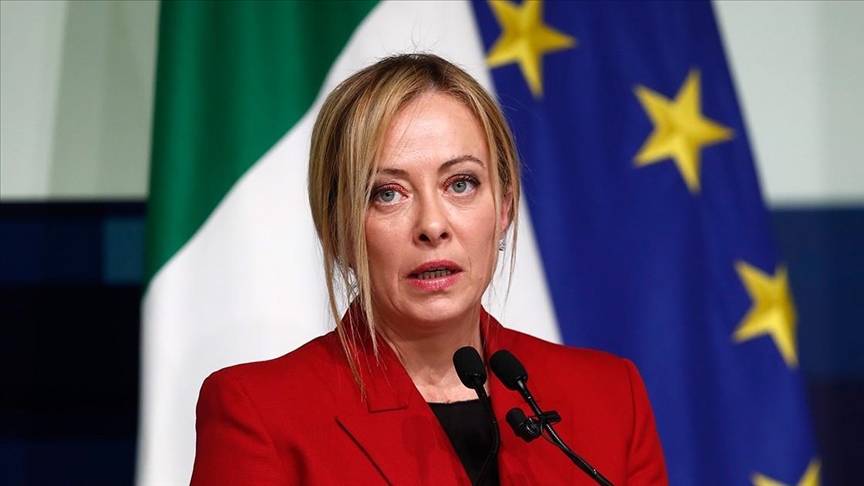 Italy’s premier urges EU to stay united in support of Ukraine