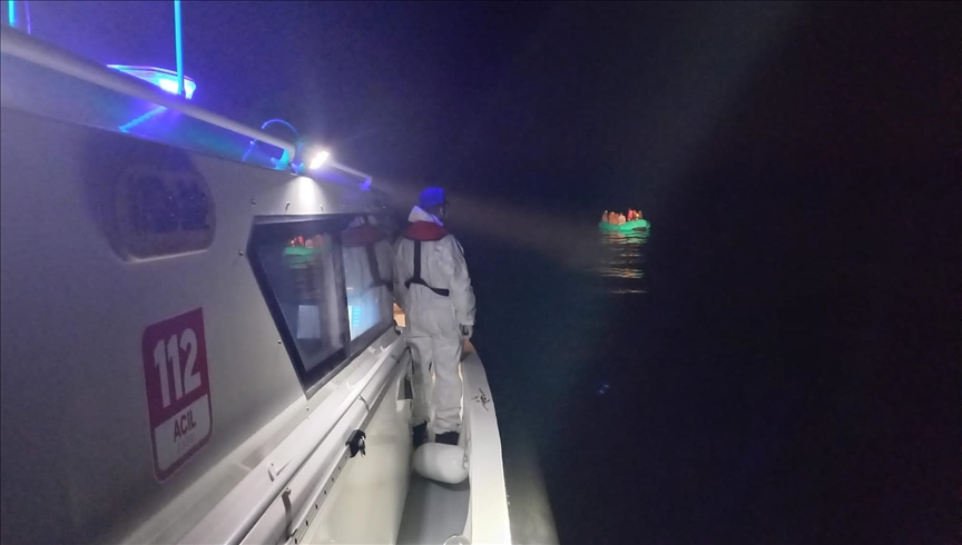 Türkiye rescues over 150 irregular migrants after illegal Greek pushbacks Türkiye rescues over 150 irregular migrants after illegal Greek pushbacks