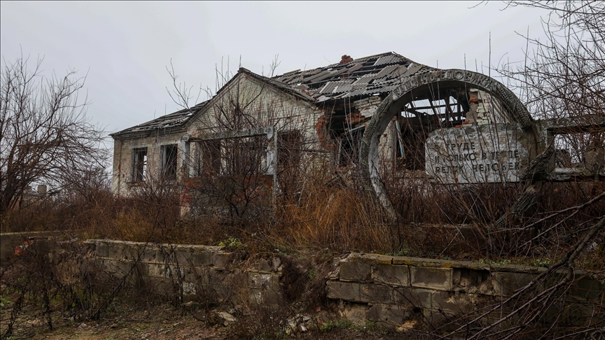 Ukrajina Kamjanka devastirano selo bez znakova života