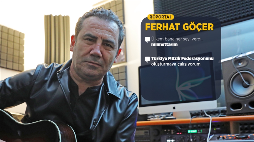 Müzisyen Ferhat Göçer müzik, sanat ve özel hayatına dair açıklamalarda bulundu