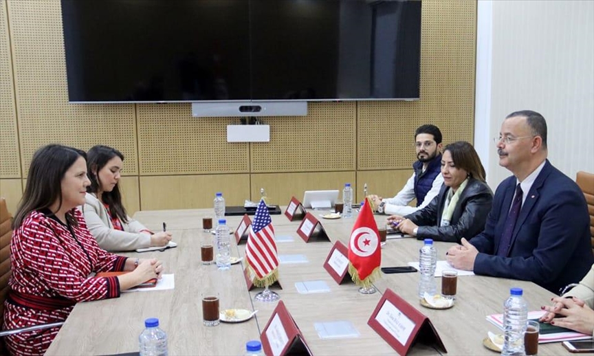 Tunisie: le ministre de la Santé s'entretient avec la chargée d'affaires de l'ambassade des Etats-Unis