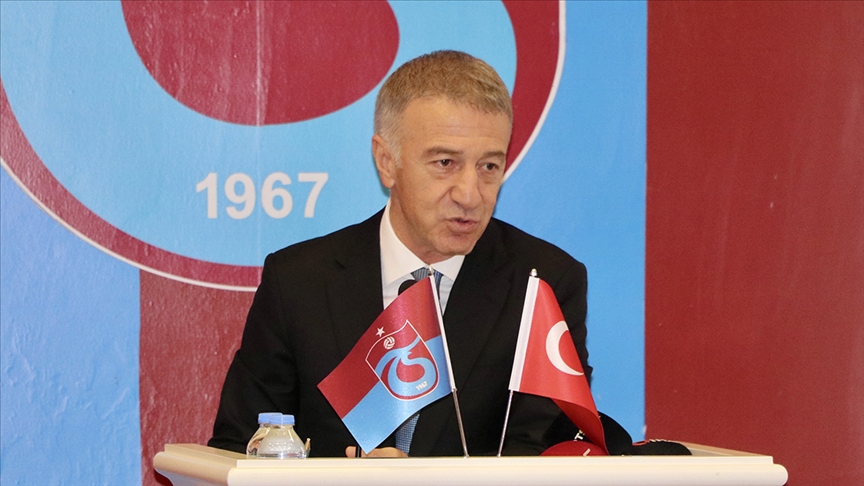 Trabzonspor Başkanı Ahmet Ağaoğlu: Fenerbahçe maçını kazanarak şampiyonluğa tüm camialarıyla birlikte yürüyeceğiz