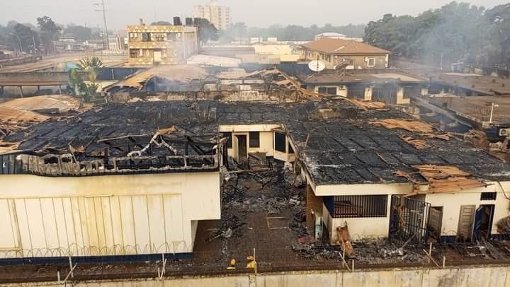 Centrafrique : Les bâtiments de la délégation de l’UE ravagés par un incendie