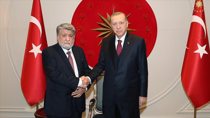 Cumhurbaşkanı Erdoğan, Bulgaristan Ulusal Meclisi Başkanı Raşidov ile görüştü 