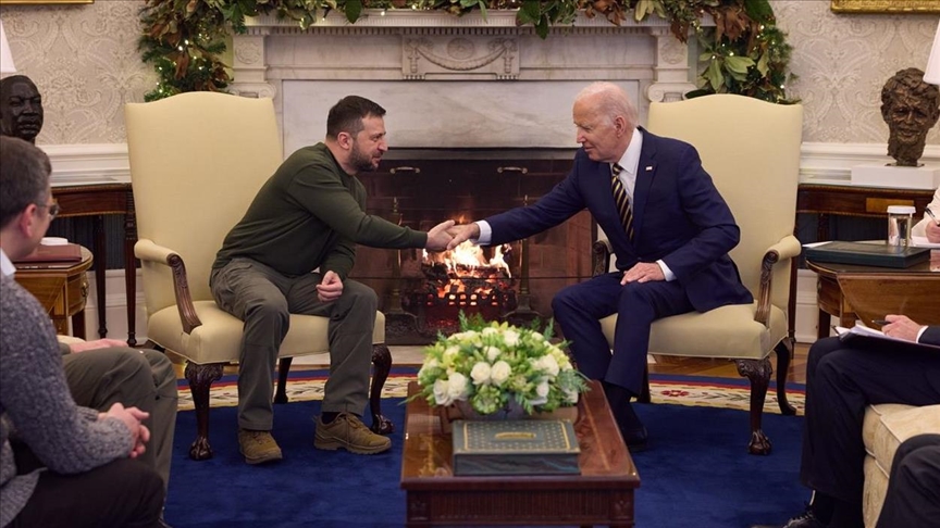 Zelenskyy arrives at White House for meetings with Biden, senior officials