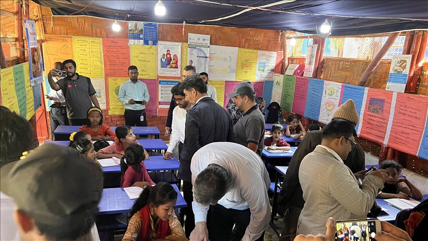 OIC delegation urges education for Rohingya children in Bangladesh’s camps