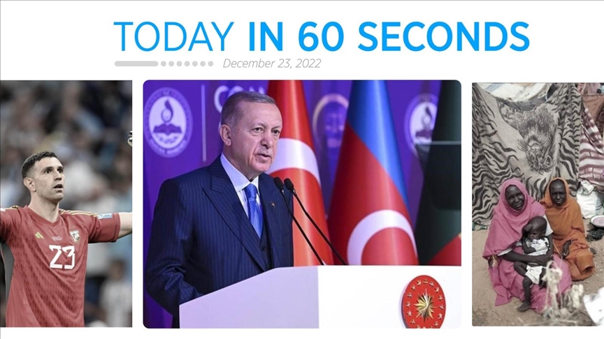 Today in 60 seconds – Dec. 23, 2022