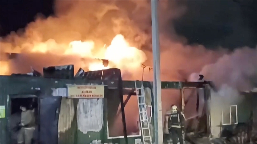 Rusya'da huzurevinde çıkan yangında 22 kişi hayatını kaybetti