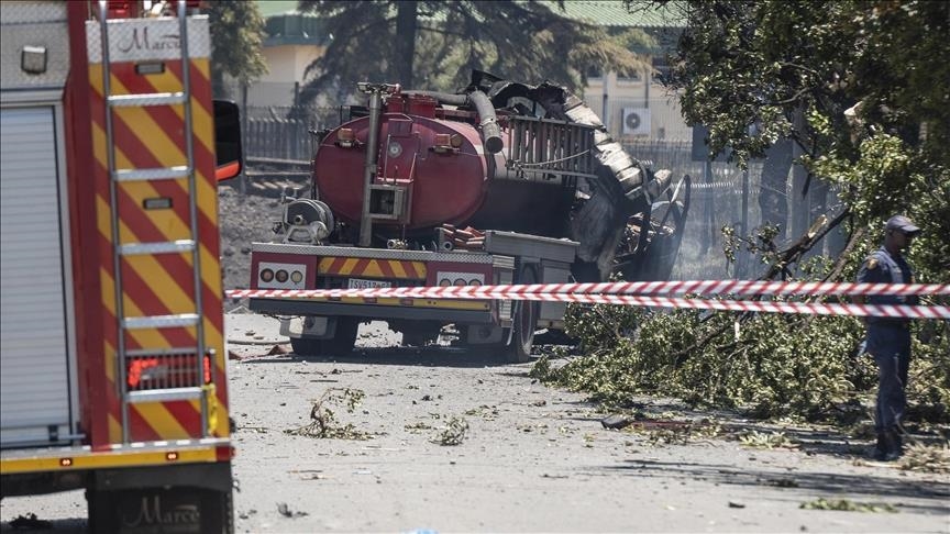 Gas tanker explosion kills 9 in South Africa