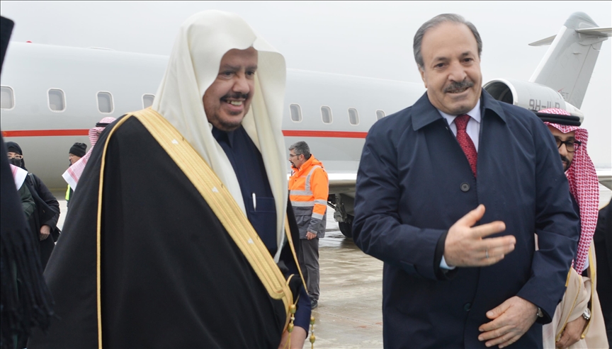 رئيس مجلس الشورى السعودي يصل أنقرة في زيارة رسمية