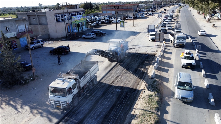 В Ливии началась реконструкция стратегической дороги Триполи-Тархуна