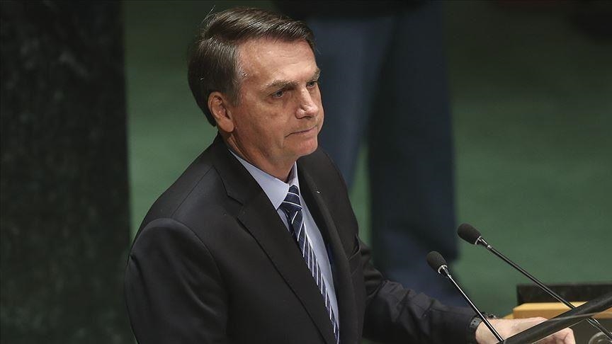Bolsonaro condemns 'terrorist act' in Brasilia in last address as Brazil's president