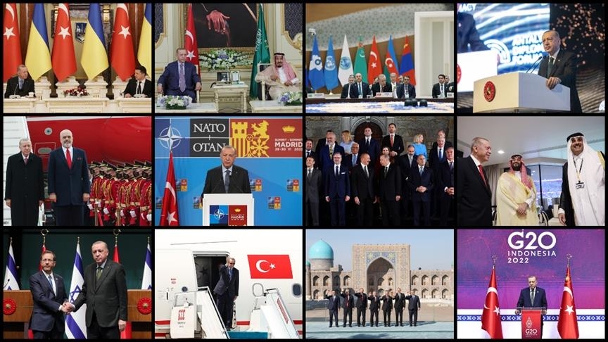 Turkish president pursues global peace with busy diplomatic agenda