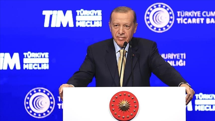 Erdogan: "Nos exportations en 2022 ont atteint le record historique de 254,2 milliards de dollars"