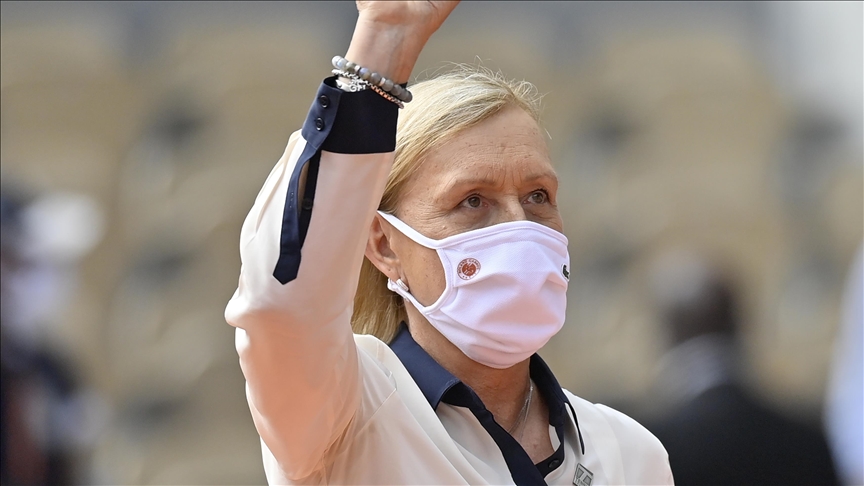 La tenista exnúmero 1 Martina Navratilova anuncia que fue diagnosticada con cáncer de garganta y de mama