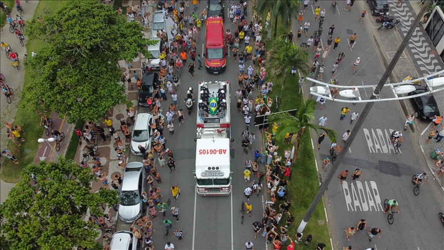 Brazilian football great Pele buried after huge procession